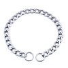 SGODA Chain Dog Training Choke Collar, 22 in, 3.0 mm