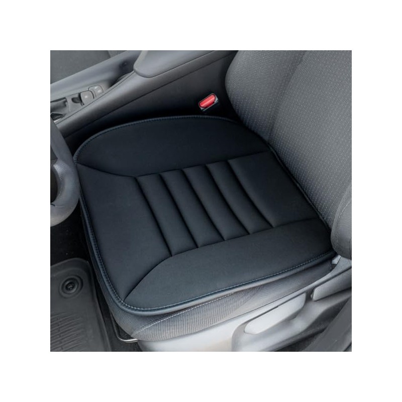 Stalwart Car Seat Cushion - 1.2-Inch-Thick Memory Foam Seat Pad