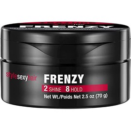 SexyHair Style Frenzy Pasta Texturizante Mate | Volumen, Textura y Definición | Ayuda a Crear Cuerpo | Acabado Semi-Mate | 70 g