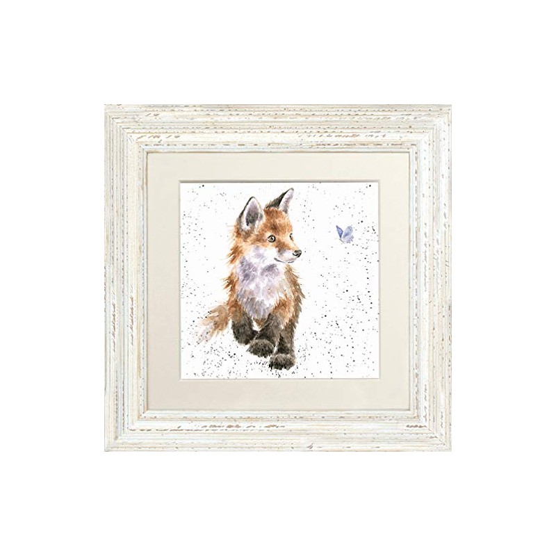 Wrendale Design Born To Be Wild Fox Framed Picture In