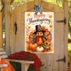 Happy Thanksgiving Turkey House Flag for Outside 28x40 Inch