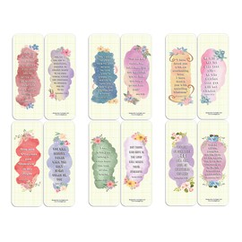 NewEights I Am Who God Says I Am Bookmarks (5-Sets X 6 Cards) - Daily Motivational Card Set – Collection Set Book Page Clippers – Ideal for Church Ministry Gifts for Boys and Girls