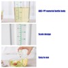 Salad Dressing Shaker, Clear Salad Dressing Mixer Dressing Container Dressing
