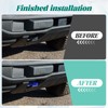 Bilisin Rear Bumper Tow Hook Covers for Ford Bronco 2021-2024+