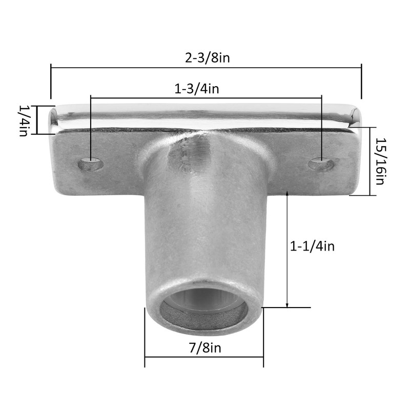 Row Boat Oar Locks, Oar Holder 1/2in Diameter Shank for