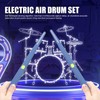 Electric Air Drum Sticks Set Drumsticks Pedals Sensor Drum Set