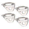 4 Pcs Climbing Hanger Stainless Steel Durable Rock Climbing Accessories