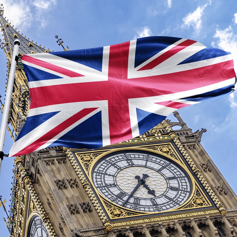 5x3 Foot United Kingdom UK Flag - Union Jack Flag