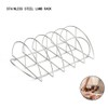 Stainless Steel Barbecue Bracket Rib Rack Barbecue Grilling Rack Non