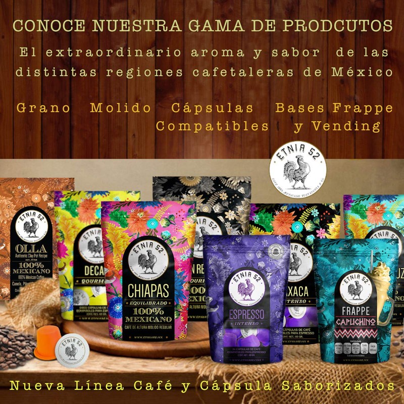 Etnia 52 | Café Molido de Altura | Sabor Amaretto