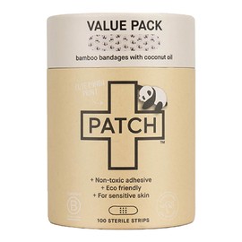 PATCH Kids Bamboo Bandages - Coconut Oil, 20 Pack