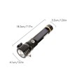 Multi Function Solar Power Military Flashlight Glass Breaker Camping Outdoor
