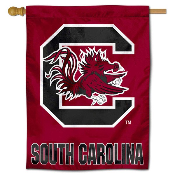 South Carolina Gamecocks House Flag Banner