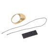 Brass Archery Thumb Ring Portable Finger Protector with Anti Lost