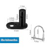 Bike Trailer Hitch Connector Cycling Adapter Accessories, Trailer Hitch Attachment