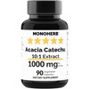MONOHERB Acacia Catechu Extract 1000 mg - 90 Vegetarian Capsules