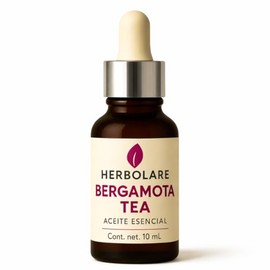 Herbolare Bergamota Tea 10 ml – Mezcla de Aceites Esenciales 100% Puros con Bergamota, Menta, Limón y Pachuli – Claridad Mental y Conexión Emocional - Aromaterapia Energizante