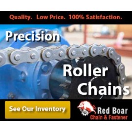 Red Boar 667XA6-1" 6 Tooth 2.25" Pitch A Plate Conveyor Sprocket Fits:667X, 667XH, Chain