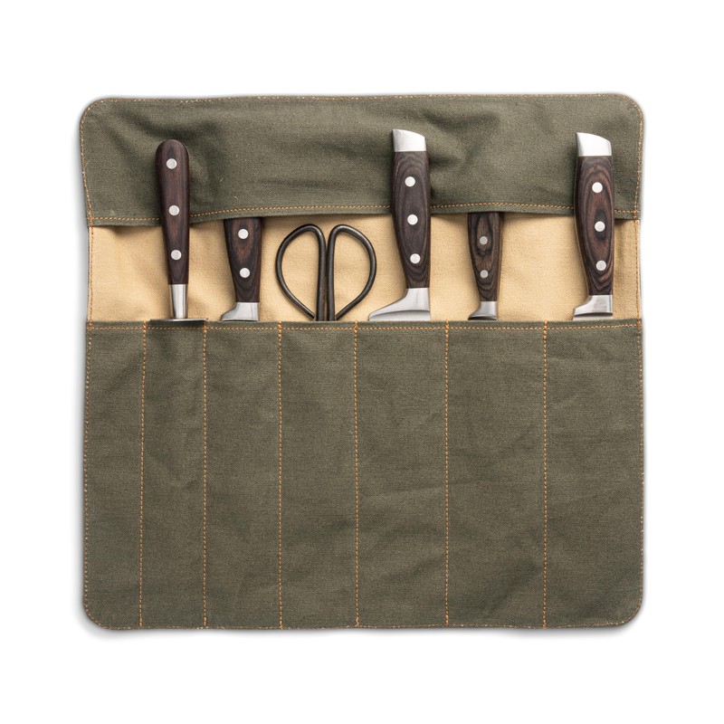 Angus Stoke Knife Bag made of durable Canvas & genuine