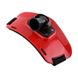 Adjustable Fishing Fighting Belt Waist Rod Pole Holder Fishing Gear ( Color : Red )