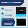 8x10 Inch (Duct Opening) Aluminum 1-Way Air Flow Vent –