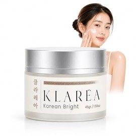 KLARÉA Korean Bright 45g - Crema Coreana K-Beauty Aclaradora e Iluminadora para Manchas, Axilas Oscuras, Codos, Rodillas, Cuello y Tono Desigual - Dar