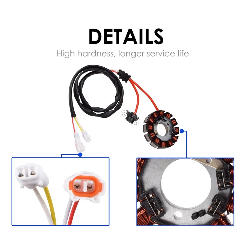 5TG-81410-01-00 Magneto Stator Coil Compatible with Yamaha YFZ 450 YFZ450