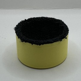 Luna's Ball Washer - Magnetic 3D Printed Golf Ball Washer Compact Portable Device for Quick Cleaning on Golf Balls, Magnetic Design for Easy Attachment:_Yellow Single 