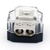 Sinllannd 2 Way Power Distribution Block Zinc Alloy Car Audio