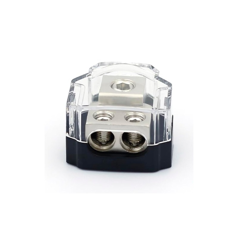 Sinllannd 2 Way Power Distribution Block Zinc Alloy Car Audio