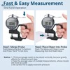 ALLmeter Digital Thickness Gauge,0.01mm Resolution,0-12.7mm Range