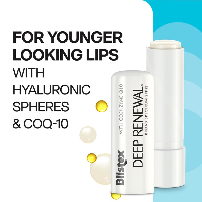 Blistex SPF 15 Deep Renewal Lip Protectant,for Younger lokking Lips,