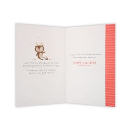 Clintons: Grandson Reindeer Storyboard Christmas Card, Multi-Colour, 155 x 235, 1181253