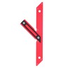 45 Degrees 135 Degrees Woodworking Measuring Ruler Aluminum Alloy Carpenter