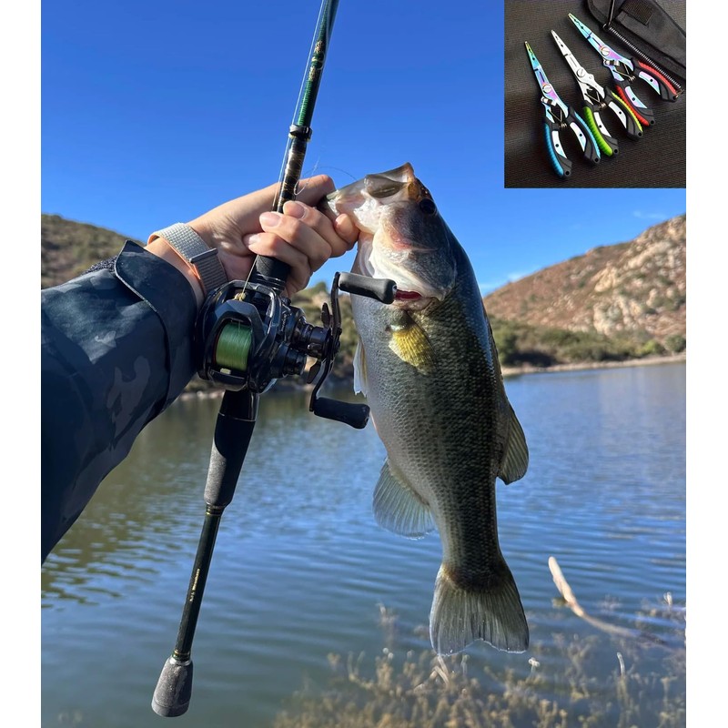 Yangmumeizi Fishing Pliers, Gripper - Stainless Steel Hooks, Cutters 、