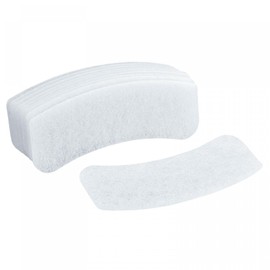 sourcing map Universal Cloth Dryer Air Intake Filter, Cotton 160x62mm White for Clothes Dryer Filter Replacement Pack of 10