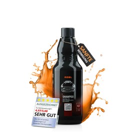 ADBL Shampoo (500 ml) - pH Neutral Shampoo Concentrate for Car & Motorcycle - Powerful Cleaning Gentle on Seals - Car Wash, Car Shampoo, Hand Wash, Removes Dirt Thoroughly