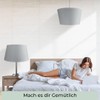 Wogati® Premium Lampshade, E14/E27, Cotton, Various Sizes and Colours, Colour:
