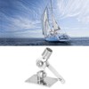 Marine VHF Stainless Steel Talkie Antenna Adjustable Base Bracket Holder