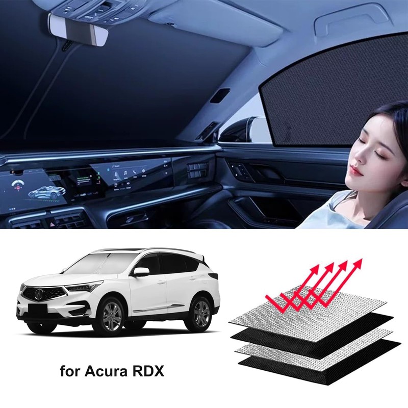 for Acura RDX Windshield Sun Shade - Foldable Windshield Cover