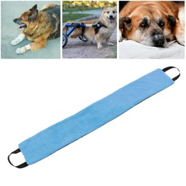 Dog Sling, Oxford Cloth Pet Assist Belt for Dogs Hind Leg Support for Elderly Handicapped Dogs (Blue)