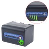 DSTE® NP-QM71D Battery + Charger DC01 for Sony NP-QM70 NP-QM71