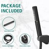 Homipro Matte Black Brass 2 In 1 Function High Flow