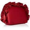 Gelato Pique PWGB224627 Strawberry Embroidery Pouch, red