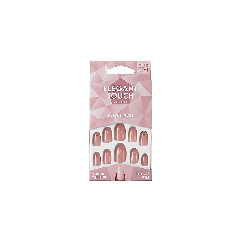 Elegant Touch Core Colour Nails Velvet Rose