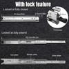HLC Heavy Duty Locking Drawer Slides 32 Inch 1 Pair