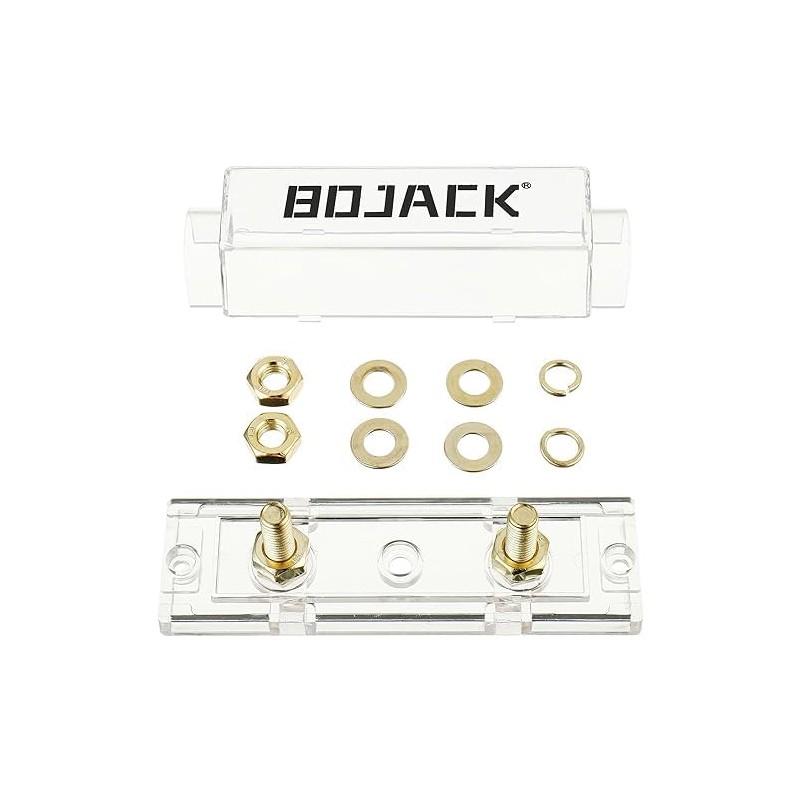 BOJACK 2pcs 20A ANL Fuse Holder and 2pcs 20Amp 32VDC