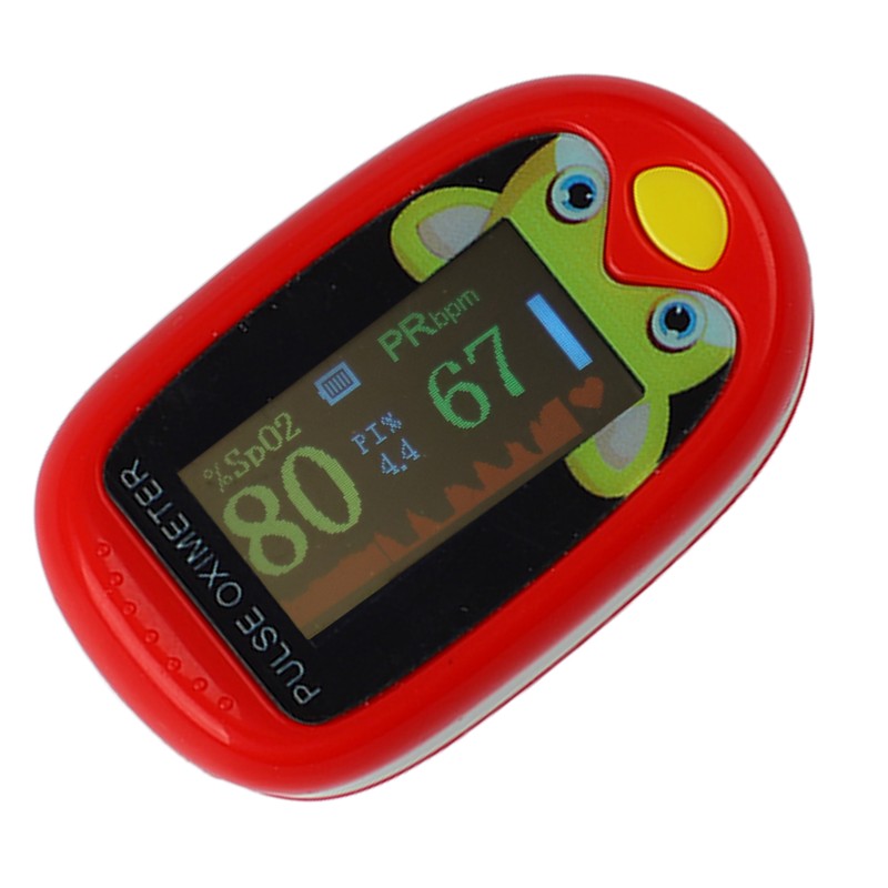 Fingertip Clip Oximeter 6 Modes Automatic USB Charging LED Blood