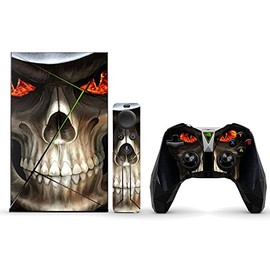 MightySkins Skin Compatible with NVIDIA Shield TV (2017) wrap Cover Sticker Skins Evil Reaper