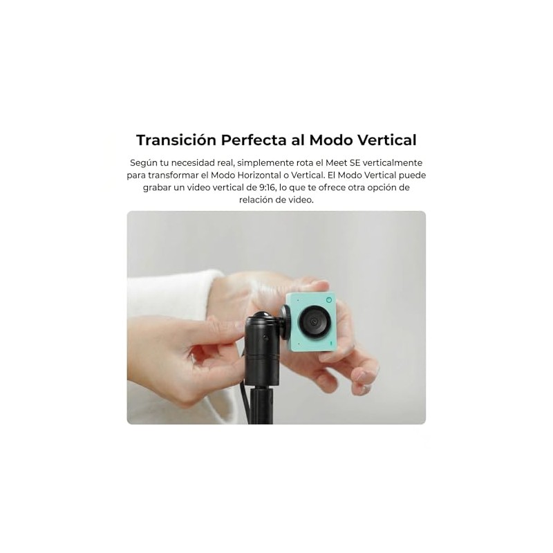 OBSBOT Meet SE Cámara Web IA 1080P 60fps, Webcam con